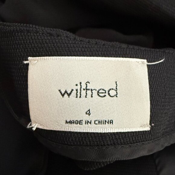 Wilfred Aritzia Ecoulement Romper Women's 4 Black Tie Waist Cut Out Sleeveless - Picture 12 of 14